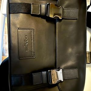 Leather coach bag brand new